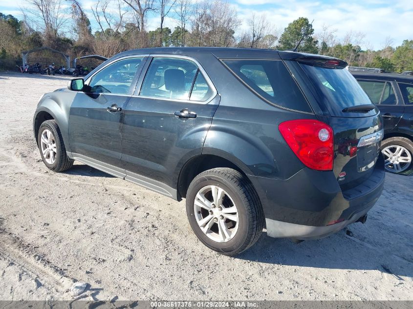 2013 CHEVROLET EQUINOX LS - 2GNFLCEK6D6100525