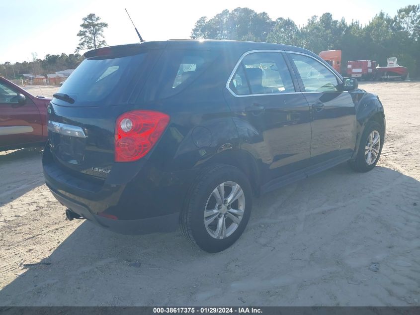 2013 CHEVROLET EQUINOX LS - 2GNFLCEK6D6100525