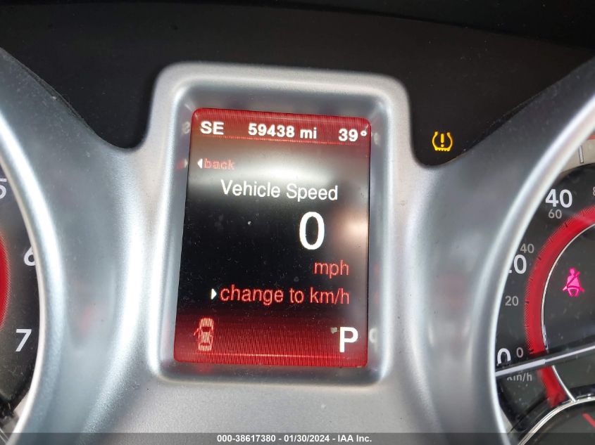 2019 DODGE JOURNEY SE - 3C4PDCBB7KT783925