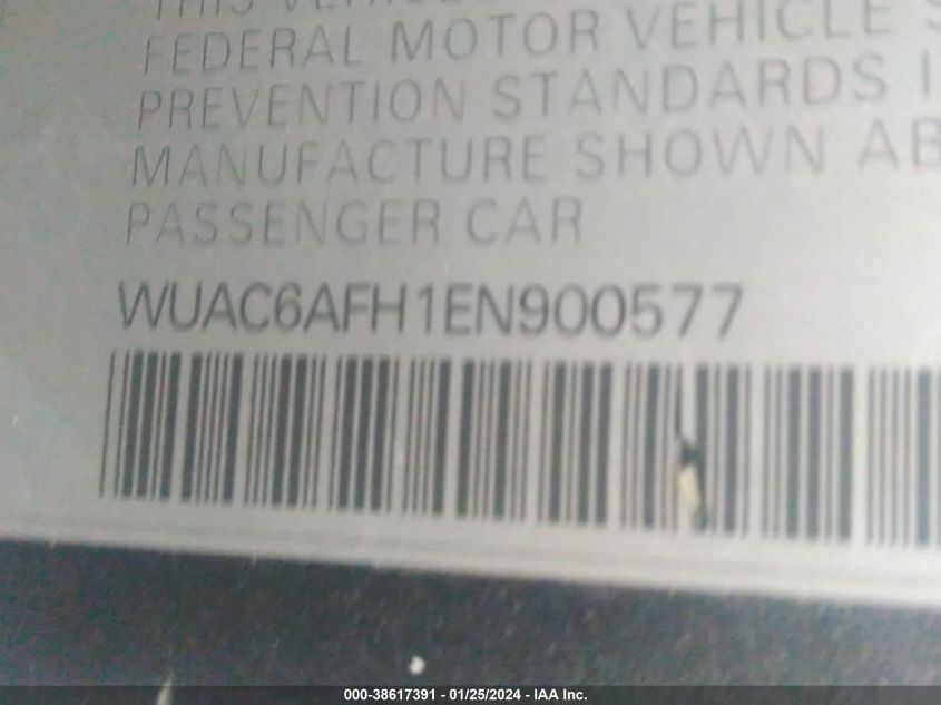 2014 AUDI RS 5 4.2 - WUAC6AFH1EN900577