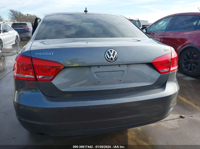 2014 VOLKSWAGEN PASSAT 1.8T S - 1VWAT7A33EC078711