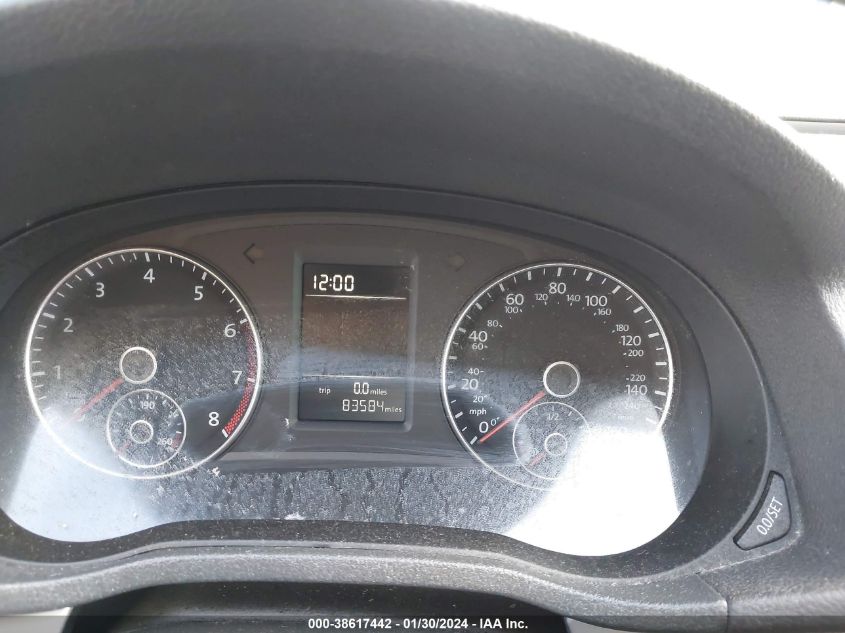 2014 VOLKSWAGEN PASSAT 1.8T S - 1VWAT7A33EC078711