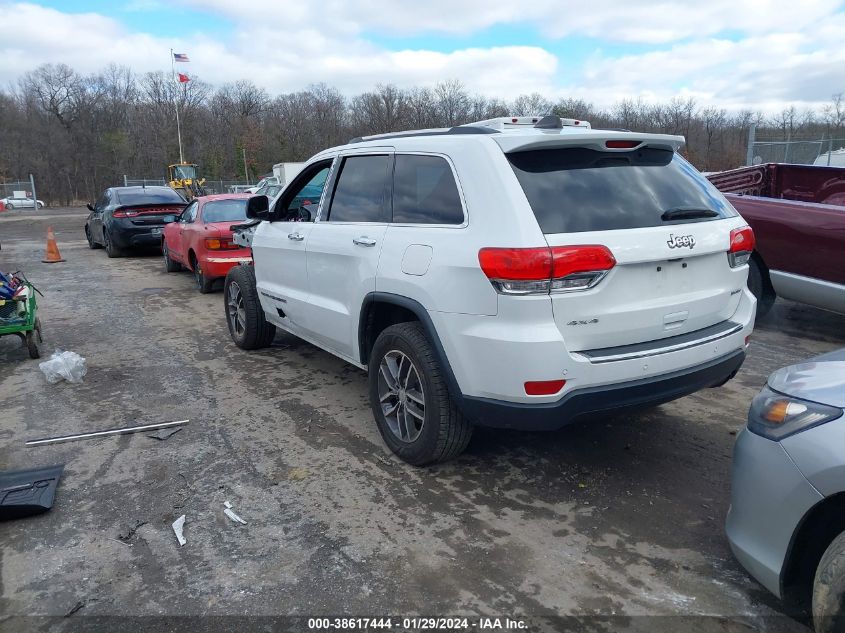 2017 JEEP GRAND CHEROKEE LIMITED 4X4 - 1C4RJFBG0HC891631