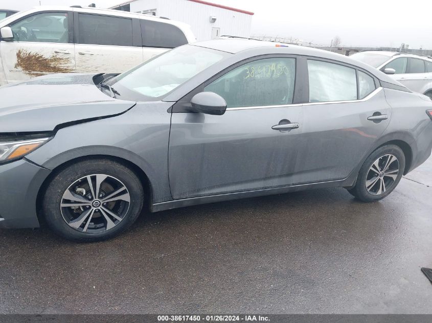 2021 NISSAN SENTRA SV - 3N1AB8CV3MY237102