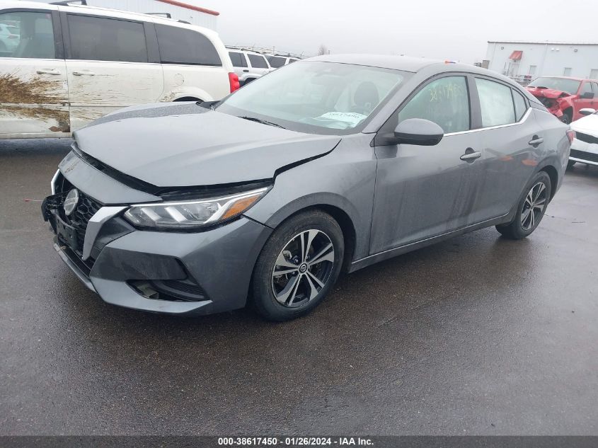 2021 NISSAN SENTRA SV - 3N1AB8CV3MY237102