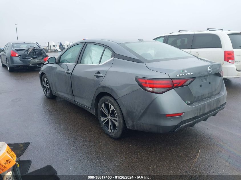 2021 NISSAN SENTRA SV - 3N1AB8CV3MY237102