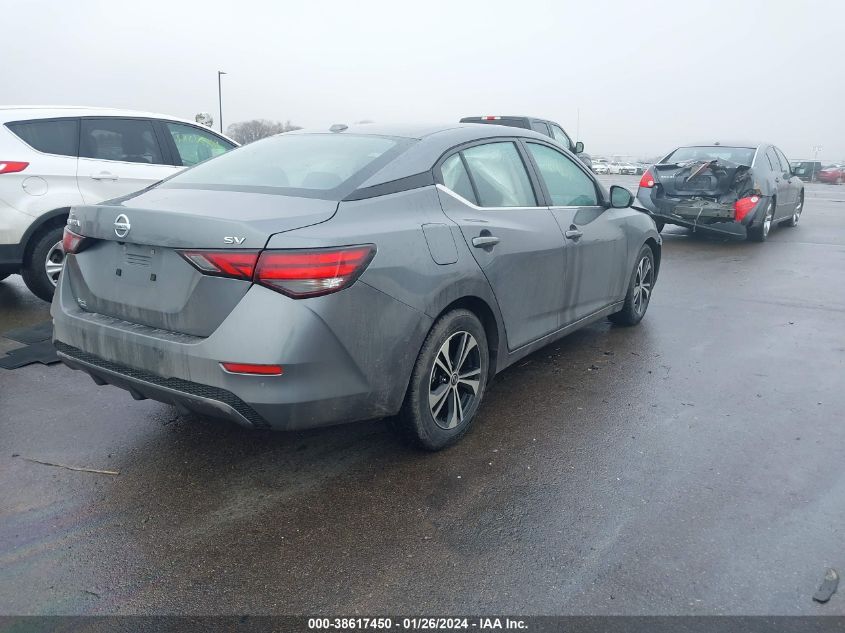 2021 NISSAN SENTRA SV - 3N1AB8CV3MY237102