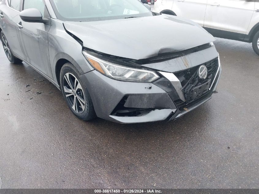 2021 NISSAN SENTRA SV - 3N1AB8CV3MY237102