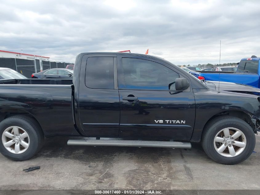 2014 NISSAN TITAN S/SV - 1N6AA0CA6EN513489