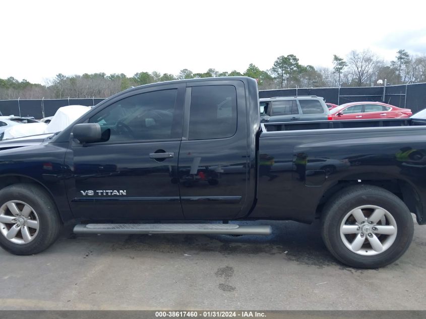 2014 NISSAN TITAN S/SV - 1N6AA0CA6EN513489