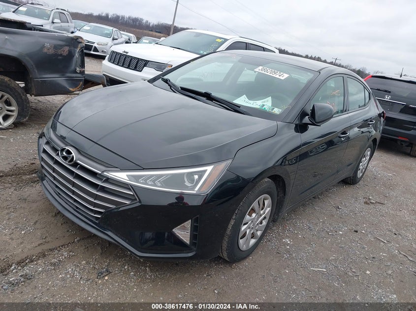 VIN 5NPD74LF0KH412459 2019 HYUNDAI ELANTRA SE