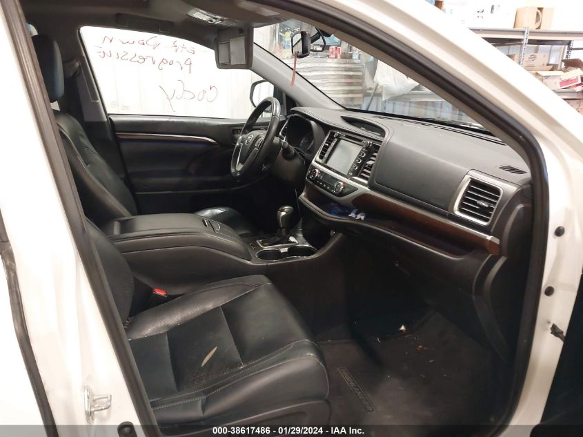 2014 TOYOTA HIGHLANDER LIMITED V6 - 5TDDKRFH9ES012892
