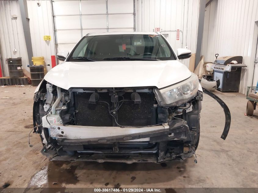 2014 TOYOTA HIGHLANDER LIMITED V6 - 5TDDKRFH9ES012892