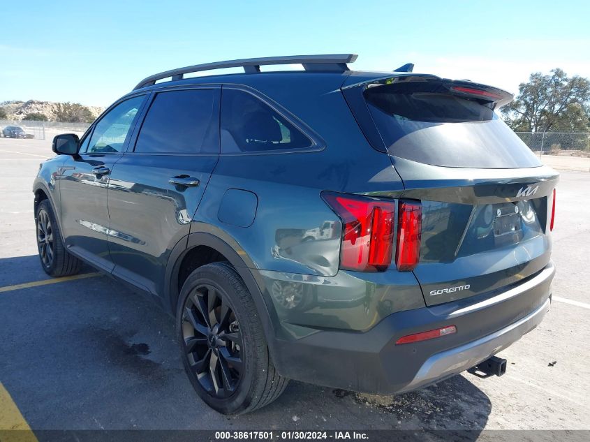 2023 KIA SORENTO X-LINE SX PRESTIGE - 5XYRKDLF7PG196709