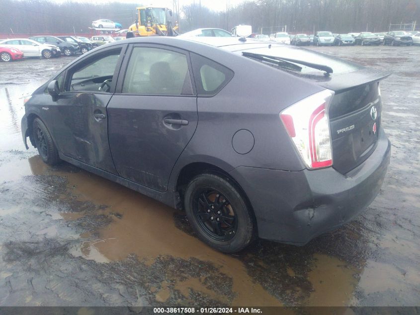 2014 TOYOTA PRIUS TWO - JTDKN3DU4E1794186