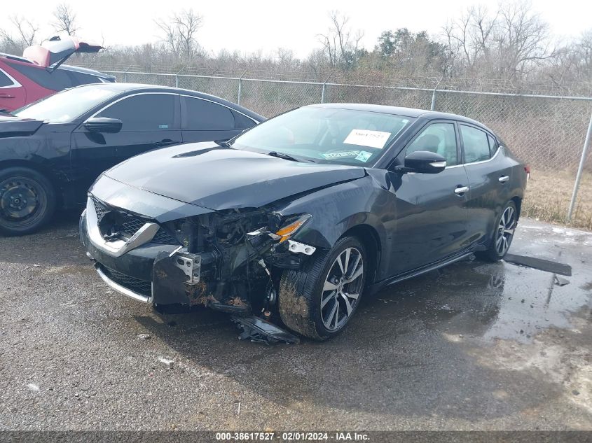 2017 NISSAN MAXIMA 3.5 SV - 1N4AA6AP1HC426666