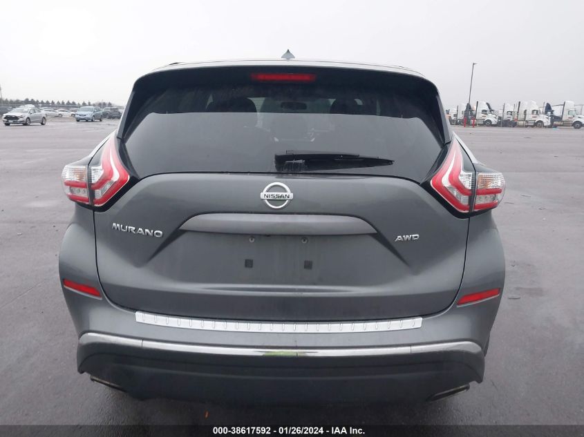 2016 NISSAN MURANO S - 5N1AZ2MH5GN127082