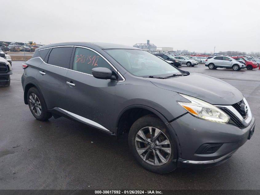 2016 NISSAN MURANO S - 5N1AZ2MH5GN127082