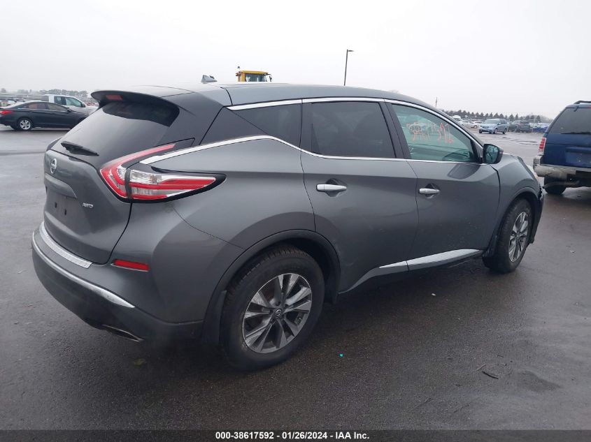 2016 NISSAN MURANO S - 5N1AZ2MH5GN127082