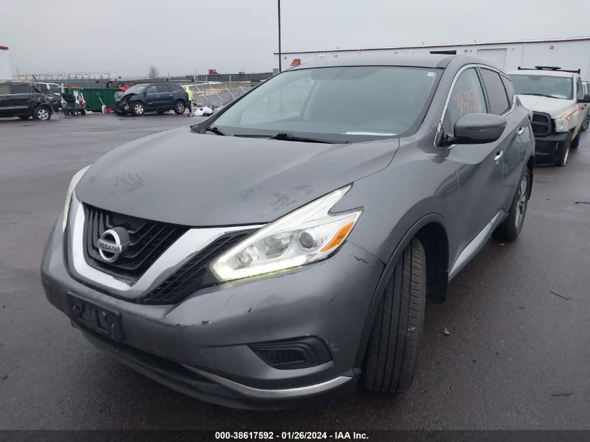2016 NISSAN MURANO S - 5N1AZ2MH5GN127082