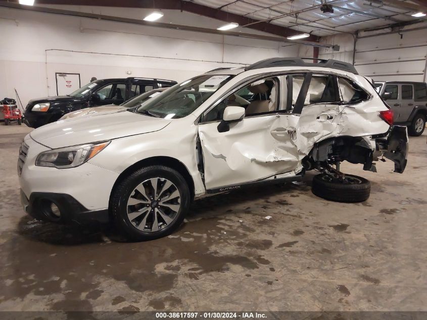 2017 SUBARU OUTBACK 2.5I LIMITED - 4S4BSANC7H3337623