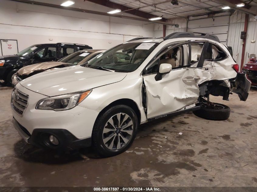 2017 SUBARU OUTBACK 2.5I LIMITED - 4S4BSANC7H3337623