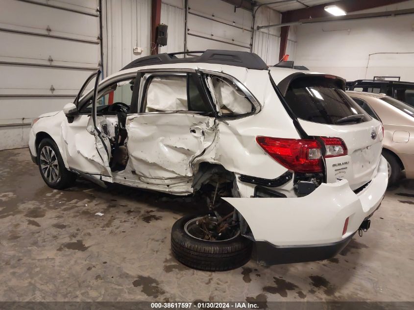 2017 SUBARU OUTBACK 2.5I LIMITED - 4S4BSANC7H3337623