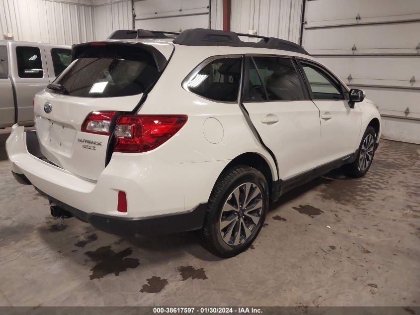 2017 SUBARU OUTBACK 2.5I LIMITED - 4S4BSANC7H3337623