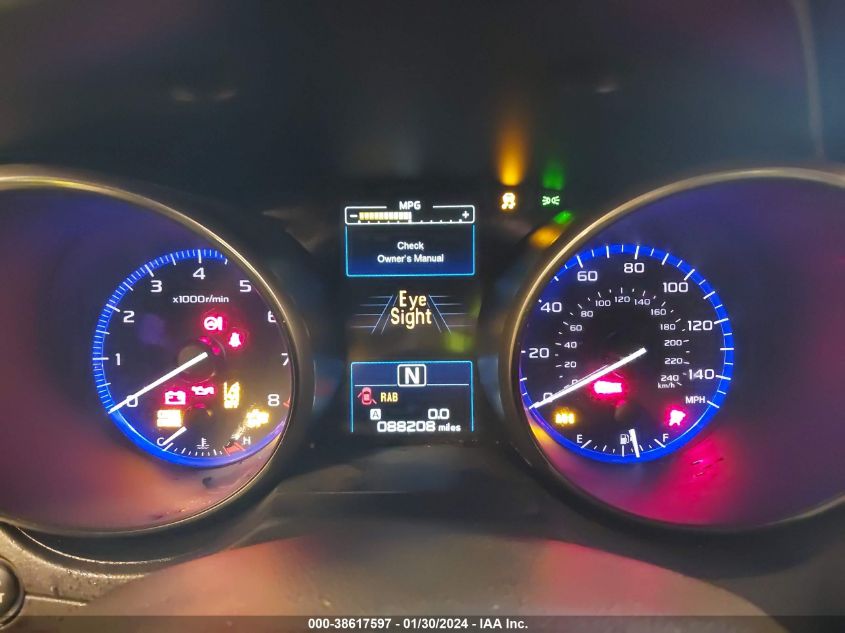 2017 SUBARU OUTBACK 2.5I LIMITED - 4S4BSANC7H3337623