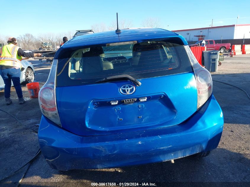 2013 TOYOTA PRIUS C FOUR - JTDKDTB34D1031502