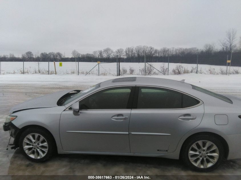2013 LEXUS ES 300H 300H - JTHBW1GG2D2028892