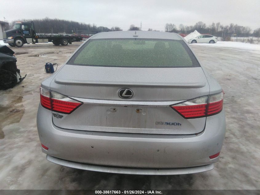 2013 LEXUS ES 300H 300H - JTHBW1GG2D2028892