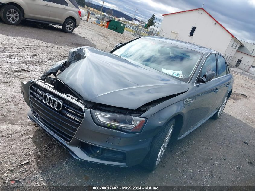 2014 AUDI A4 2.0T PREMIUM - WAUFFAFL2EN041060