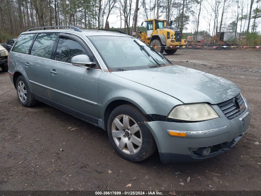 WVWCE63B55E088651 | 2005 VOLKSWAGEN PASSAT