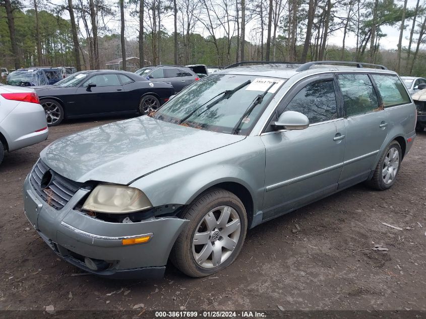 WVWCE63B55E088651 | 2005 VOLKSWAGEN PASSAT