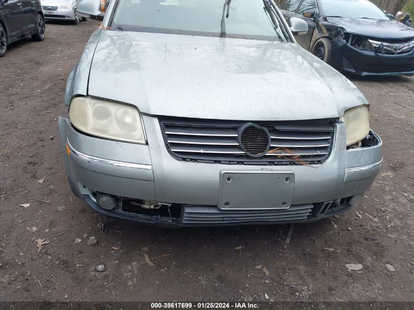 WVWCE63B55E088651 | 2005 VOLKSWAGEN PASSAT