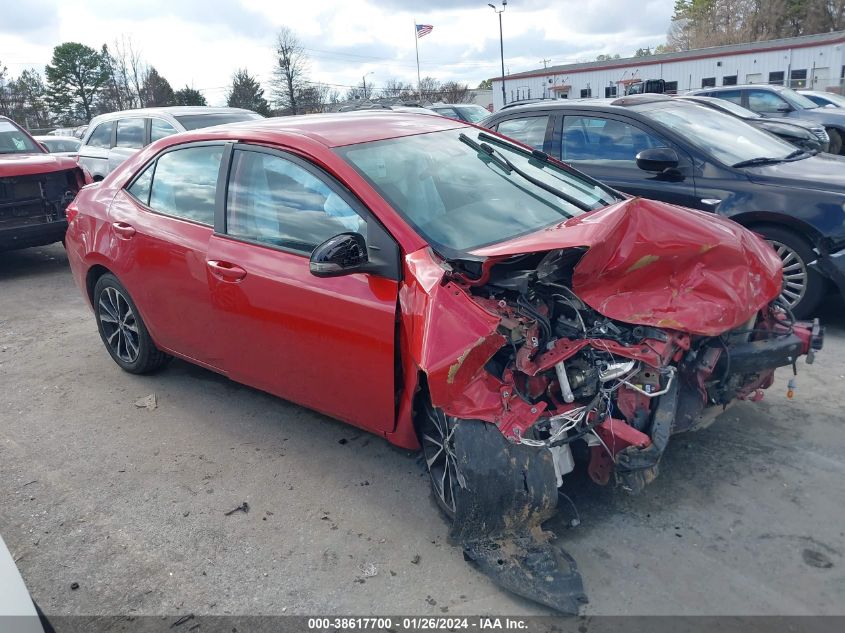 2018 TOYOTA COROLLA SE - 2T1BURHE9JC116774