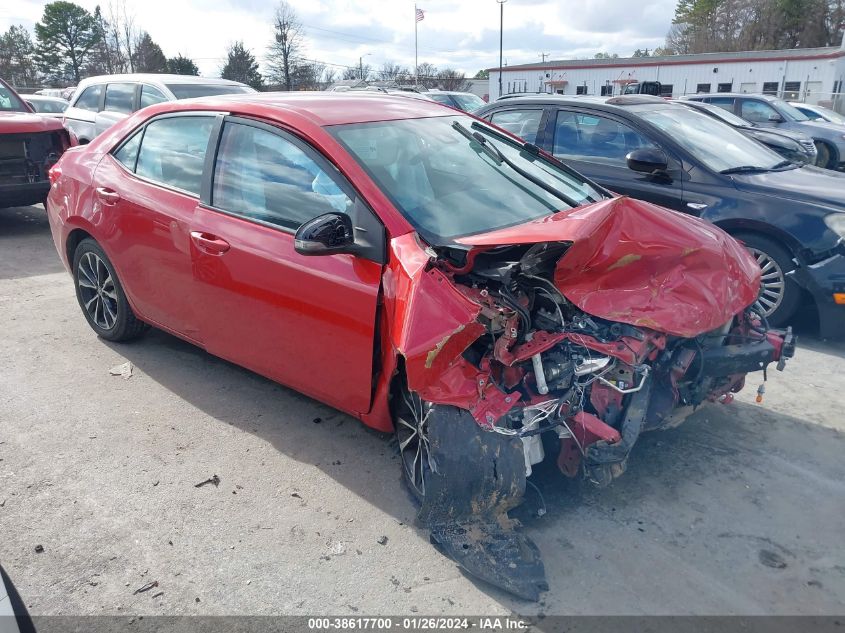 2018 TOYOTA COROLLA SE - 2T1BURHE9JC116774