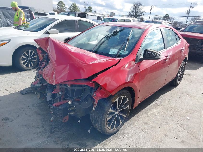 2018 TOYOTA COROLLA SE - 2T1BURHE9JC116774