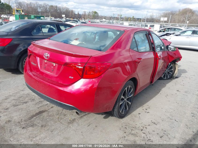 2018 TOYOTA COROLLA SE - 2T1BURHE9JC116774