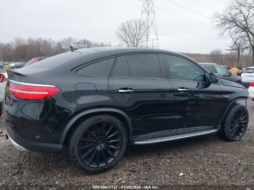 2017 MERCEDES-BENZ AMG GLE 43 COUPE 4MATIC 4JGED6EB9HA064966