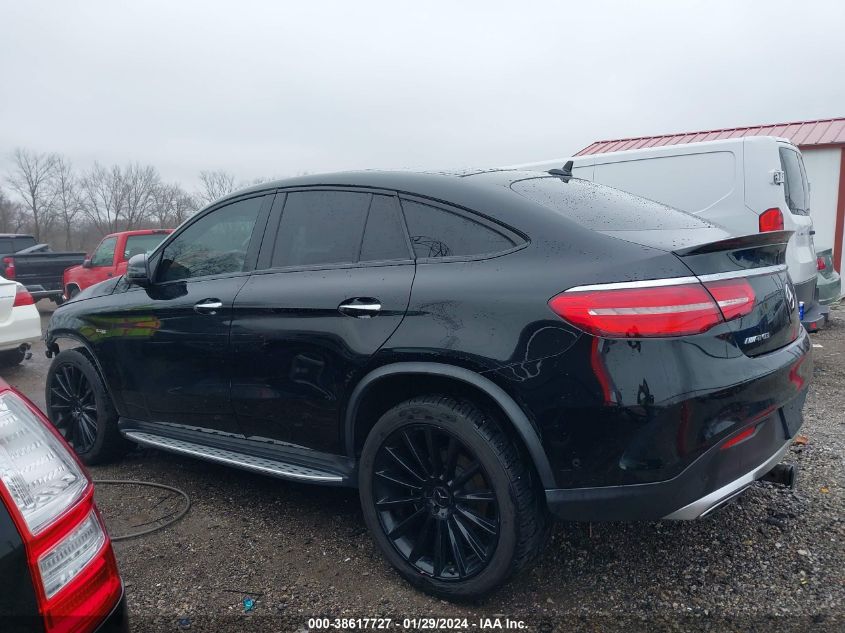 2017 MERCEDES-BENZ AMG GLE 43 COUPE 4MATIC 4JGED6EB9HA064966