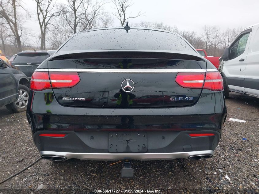 2017 MERCEDES-BENZ AMG GLE 43 COUPE 4MATIC 4JGED6EB9HA064966