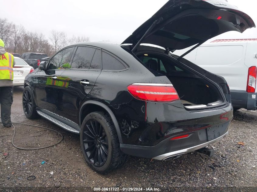 2017 MERCEDES-BENZ AMG GLE 43 COUPE 4MATIC 4JGED6EB9HA064966