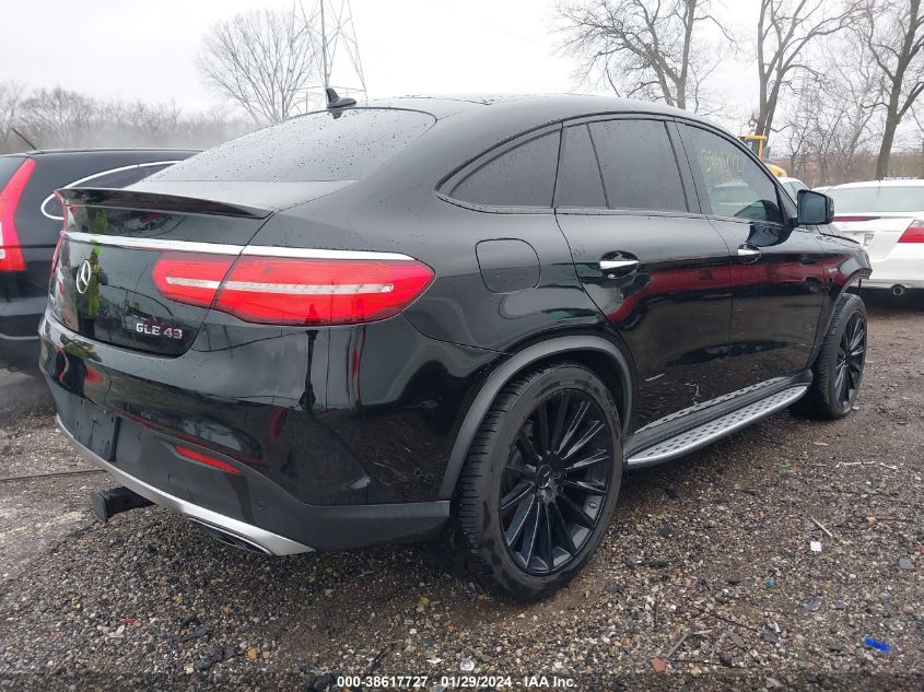 2017 MERCEDES-BENZ AMG GLE 43 COUPE 4MATIC 4JGED6EB9HA064966