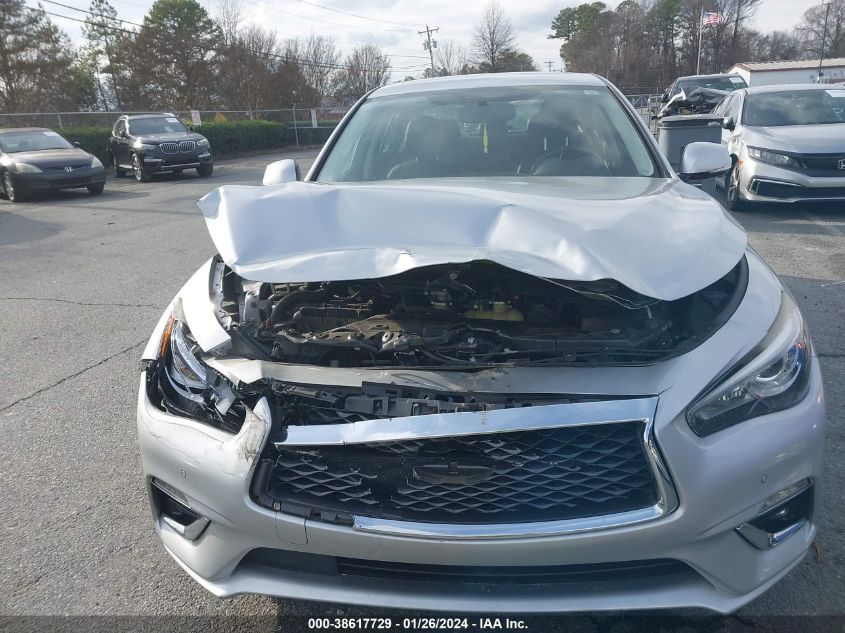 2018 INFINITI Q50 3.0T LUXE - JN1EV7AR9JM432595