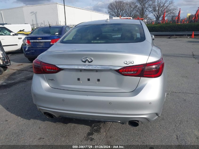 2018 INFINITI Q50 3.0T LUXE - JN1EV7AR9JM432595