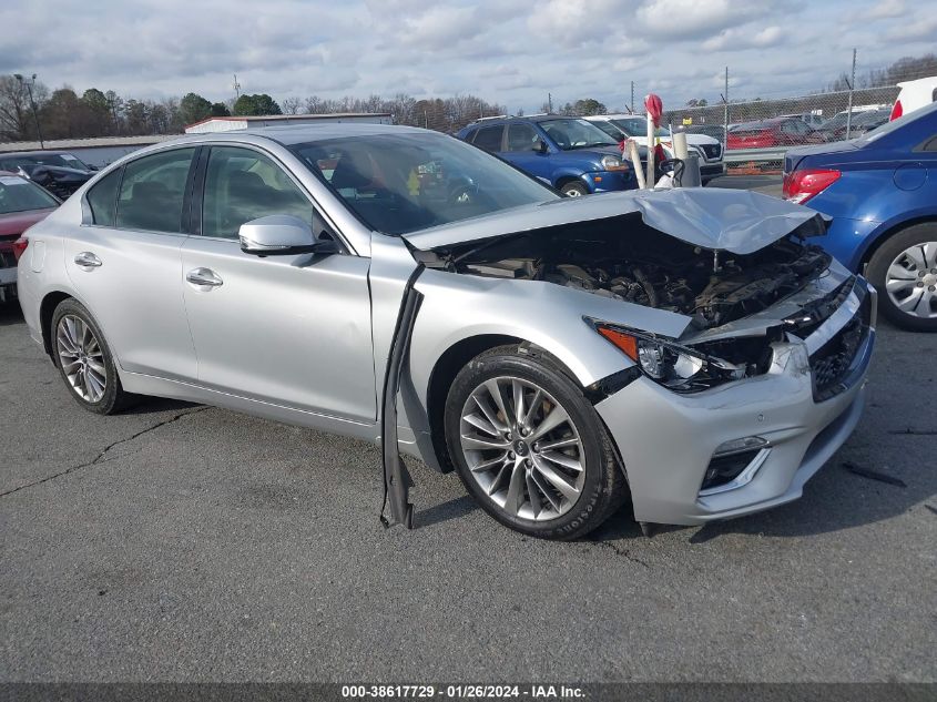 2018 INFINITI Q50 3.0T LUXE - JN1EV7AR9JM432595