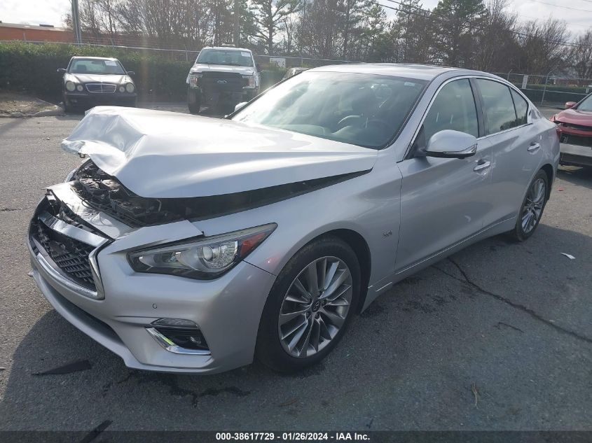 2018 INFINITI Q50 3.0T LUXE - JN1EV7AR9JM432595