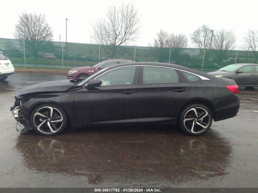 VIN 1HGCV2E31JA010790 2018 HONDA ACCORD SPORT
